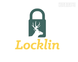 Network Security鹿锁logo设计