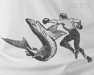 Attack搏击鲨鱼logo设计