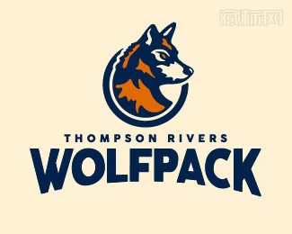 TRU Wolfpack狼群标志设计