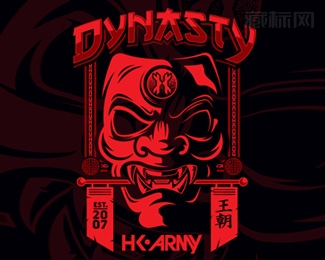 Dynasty Tee王朝logo设计
