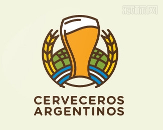 Cerveceros Argentinos啤酒标志设计