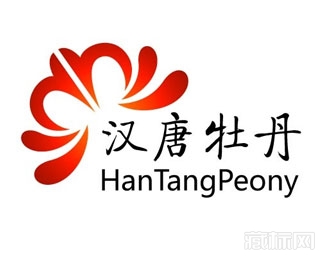 汉唐牡丹logo