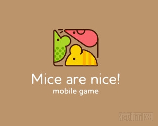 Mice are Nice好老鼠商标设计
