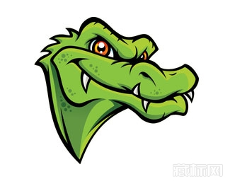 Gator恐龙logo设计