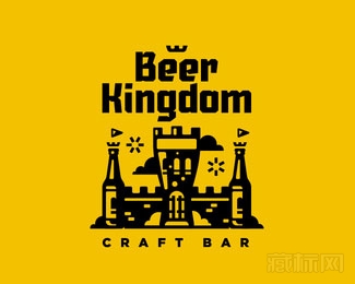 Beer Kingdom啤酒节logo设计