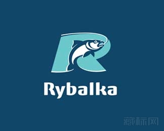 rybalra鲨鱼logo设计