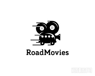 Road Movies电影logo设计