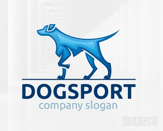 Dog Sport运动狗logo设计