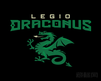 Legio Draconus Paintball Team喷火龙商标设计