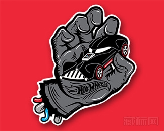 Screaming Vader手标志设计