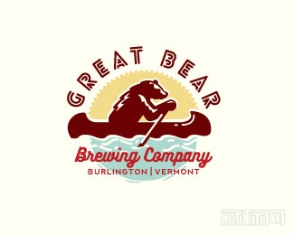 Great Bear超级熊皮划艇logo设计