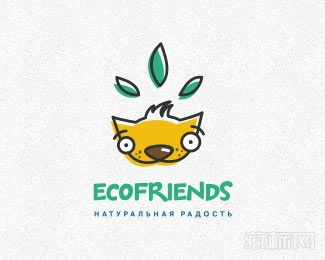 EcoFriends标志设计欣赏