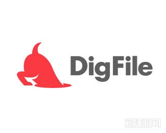 Digfile狗标志图片