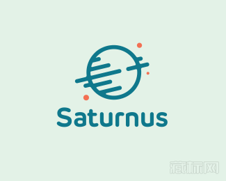Saturnus线条标志设计