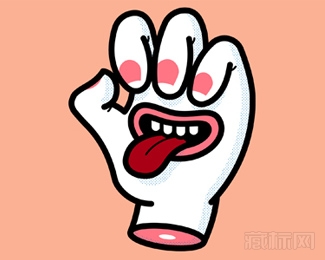 Hand Mouth手logo设计