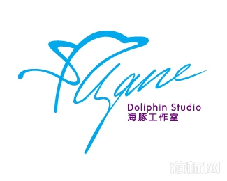 张靓颖海豚工作室logo设计欣赏