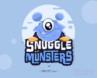 Snuggle怪兽商标设计