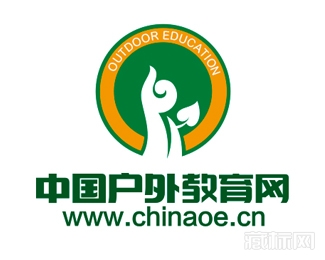 中国户外教育网logo设计
