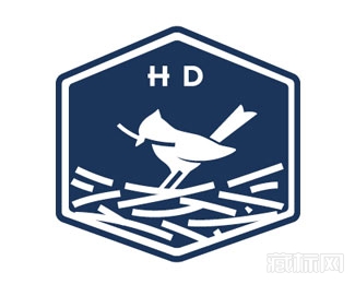 Harris Doyle Homes Mark鸟logo设计欣赏