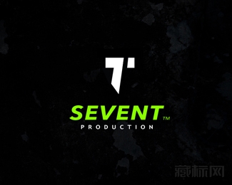SEVENT美术字logo设计