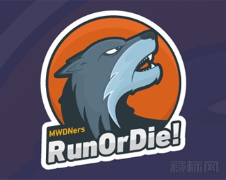 RunOrDie运动或者死亡logo设计