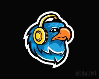The Fly Society Podcast老鹰播客logo设计