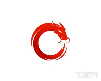 Zen Dragon龙logo设计欣赏