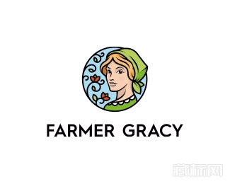 Farmer Gracy农场logo设计