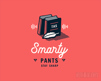 Smarty Pants聪明小子logo设计