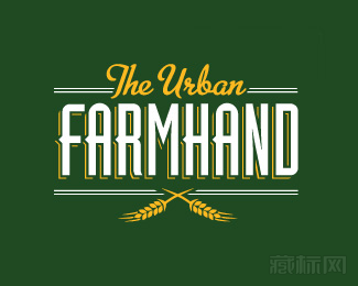 The Urban Farmhand麦穗logo设计