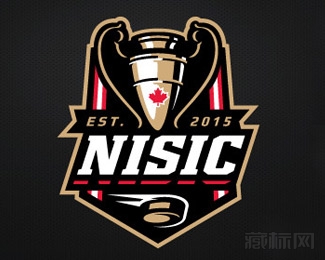 NISIC奖杯logo设计
