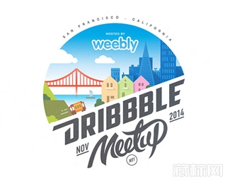 SF Dribbble Meetup标志图片
