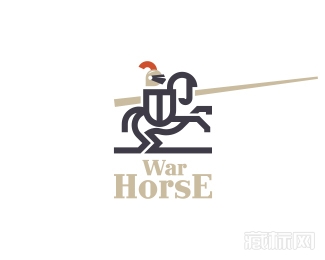 War Horse战马标志设计