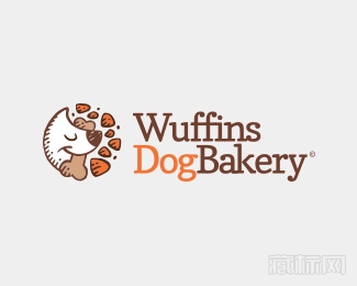 Wuffins Dog Bakery狗面包logo设计