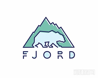 Fjord北极熊logo图片
