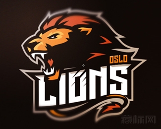 Oslo Lion狮子logo设计