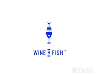 WINE & FISH赢鱼logo图片