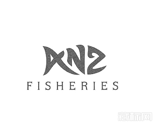 ANZ Fisheries鱼标志设计