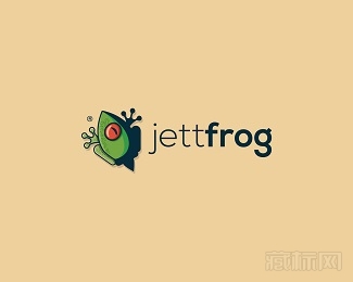 JetFrog青蛙logo设计