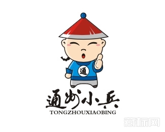 通州小兵自媒体卡通logo图片