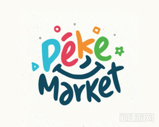 PekeMarket派克市场logo设计