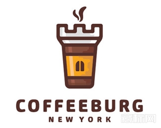 CoffeeBurg咖啡商标设计