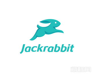 Jackrabbit兔子标志设计
