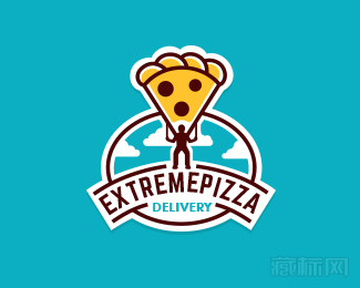 Extreme Pizza披萨logo图片