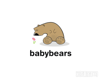 babybears熊logo设计