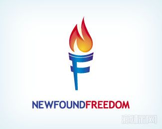 Newfound Freedom火炬logo设计