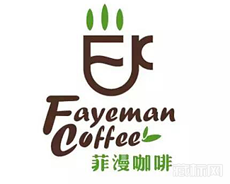 Fayeman Coffee菲漫咖啡标志含义