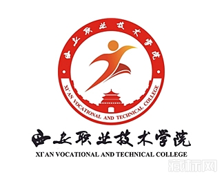 西安职业技术学院校徽logo含义