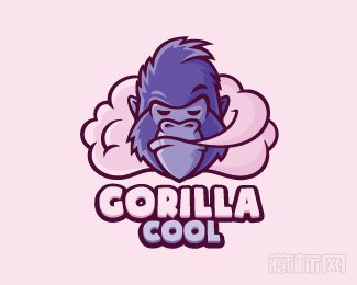 Gorilla Cool猩猩logo设计欣赏
