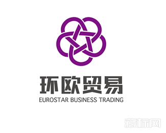  EUROSTAR BUSINSS TRADING环欧贸易logo设计说明